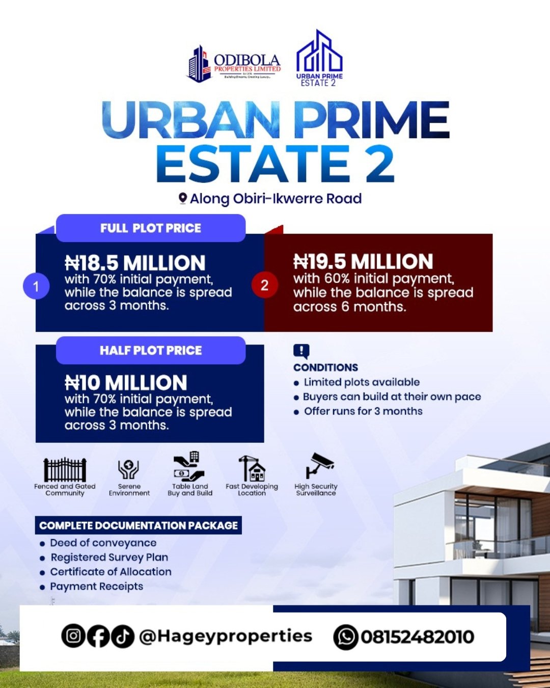 Properties in Obirikwere